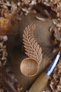 Image 1 of Fern Leaf-Coffee Scoop