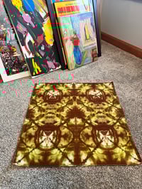 Image 3 of “stained glass chapel” hand-dyed bandana