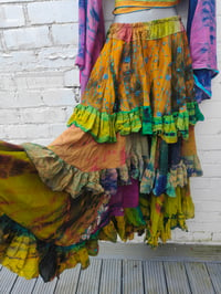 Image 4 of Wanderlust maxi skirt / bandeau dress -rainbow 