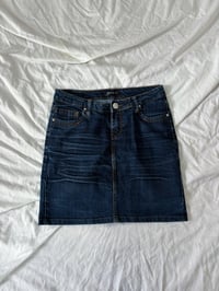 Image 1 of 00s Denim mini skirt // 36
