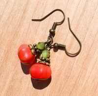 Image 1 of Pumpkin Pixie Dangles