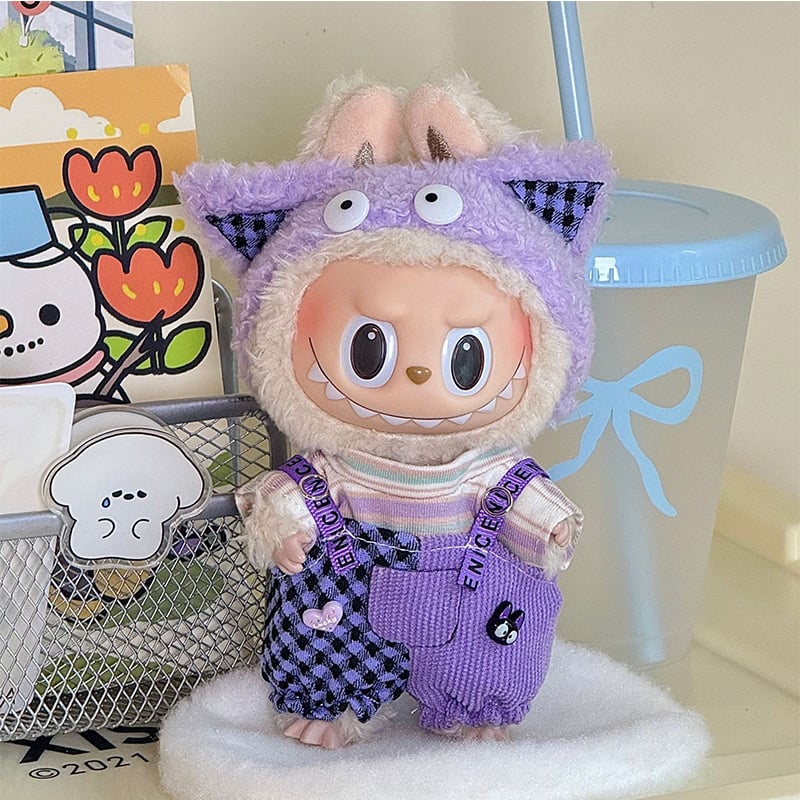 Image of Labbubu Dresses Original Labbubu Doll Clothes for Labubu Doll Ladbubu Luxury Clothes LBBFZ01