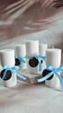 Hourglass Pillar Candle-Modern Home Decor/Unique Sculpture Candle Image 5