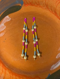 Image 2 of Pride Pearl Danglers