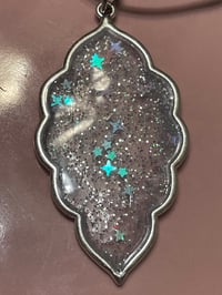 Image 4 of Celestial Leaf Resin Necklace