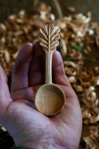 Image 5 of Oak leaf Handle Scoop  -