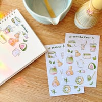 Image 1 of Matcha Lover Sticker Sheet