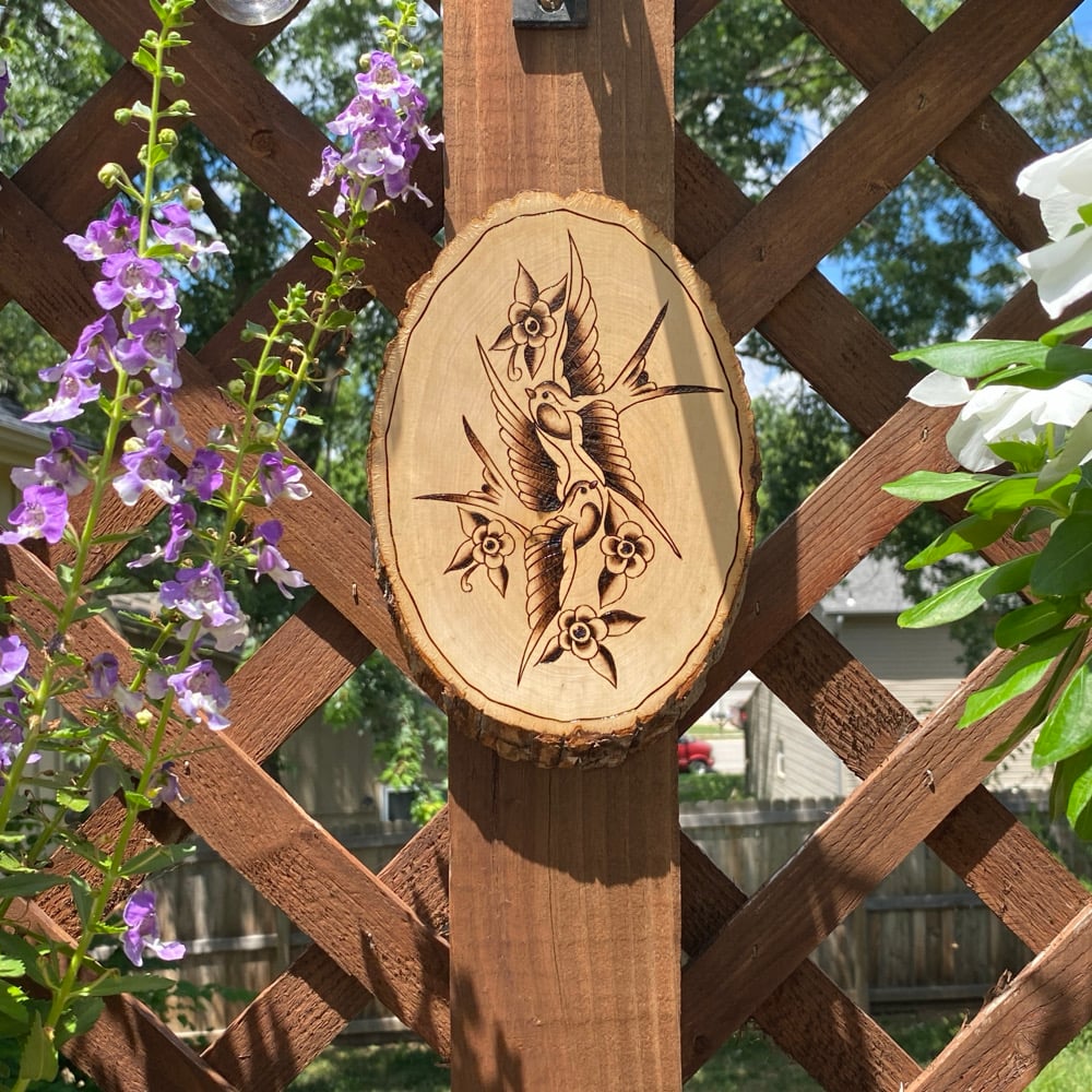 Image of Two Pretty Best Friends Wood Art