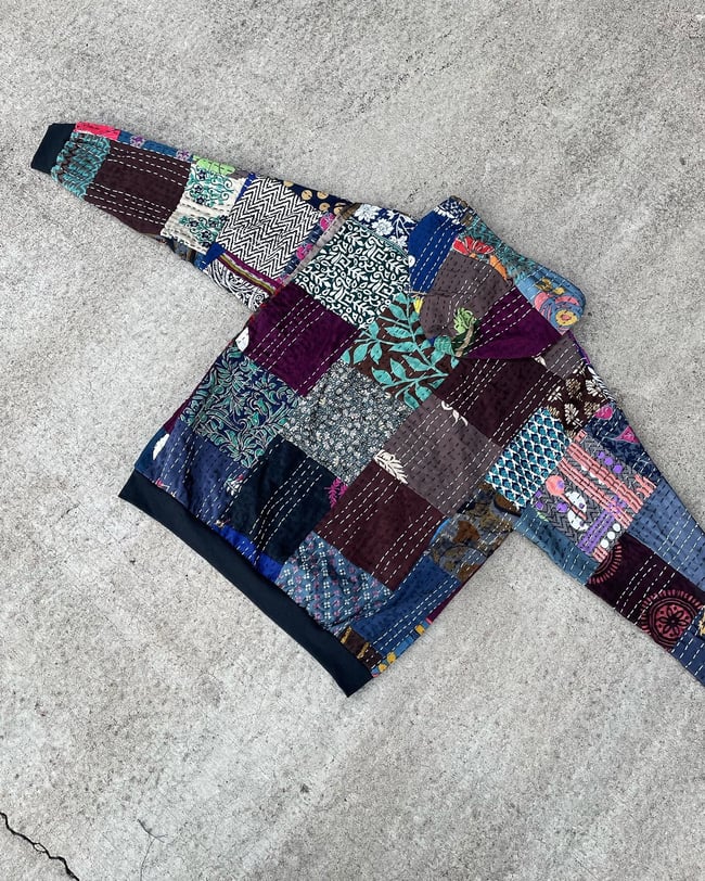 Patchwork Hoodie