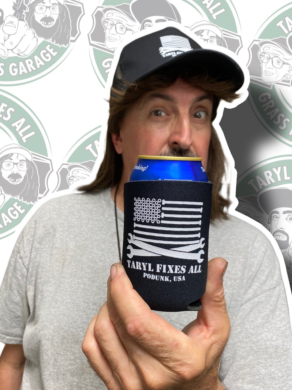 NEW! Nuts & Bolts Flag Coozie!! 🇺🇸 | Taryl Fixes All - Taryl Apparel ...