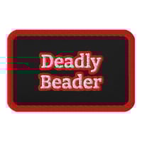 Image 1 of Deadly Beader Embroidered patch