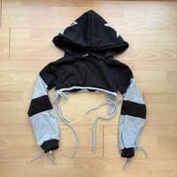 Image 1 of PATCHWORK HOODED SLEEVES