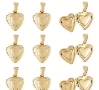 Image 3 of Locket heart charm necklace 