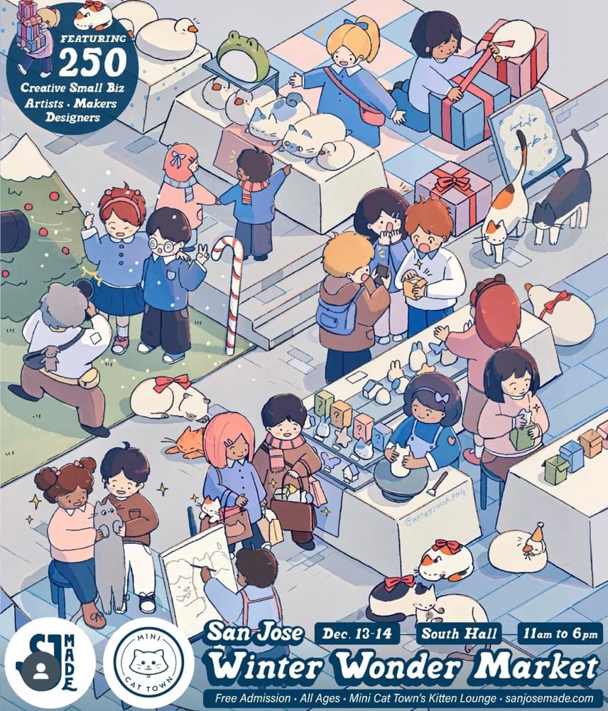 Image of Mini Cat Town @ SJMADE Winter Wonder Market 2025