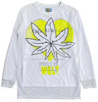 Image 1 of Walter Van Beirendonck Mesh Double Layer Longsleeve - S