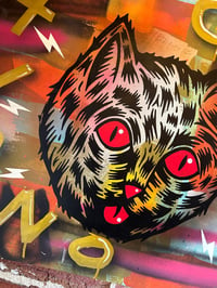 Image 2 of Hypno ⚡️ Gato on Salvaged Metal