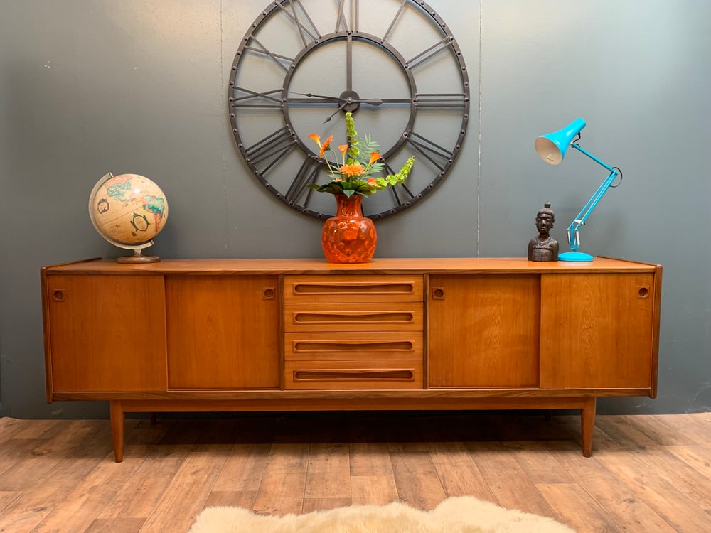 Image of Mid Century Retro Danish Teak Sideboard, Johannes Andersen for Uldum Møbelfabrik