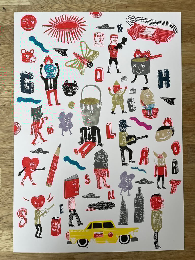 Rubber Stamp Chaos No. 4