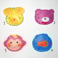 Image 2 of felt hairclips ^_^
