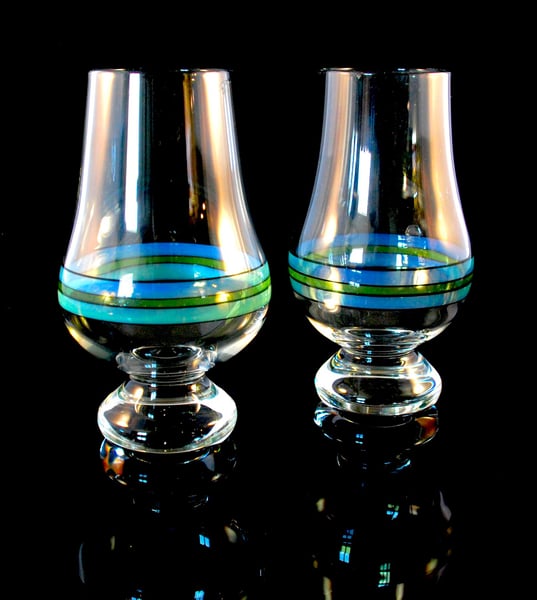 Image of Glencairn Whiskey Glass - Green - Set of 2