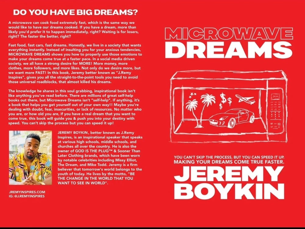 Microwave Dreams Book (Signed Copy) Only 100 Copies