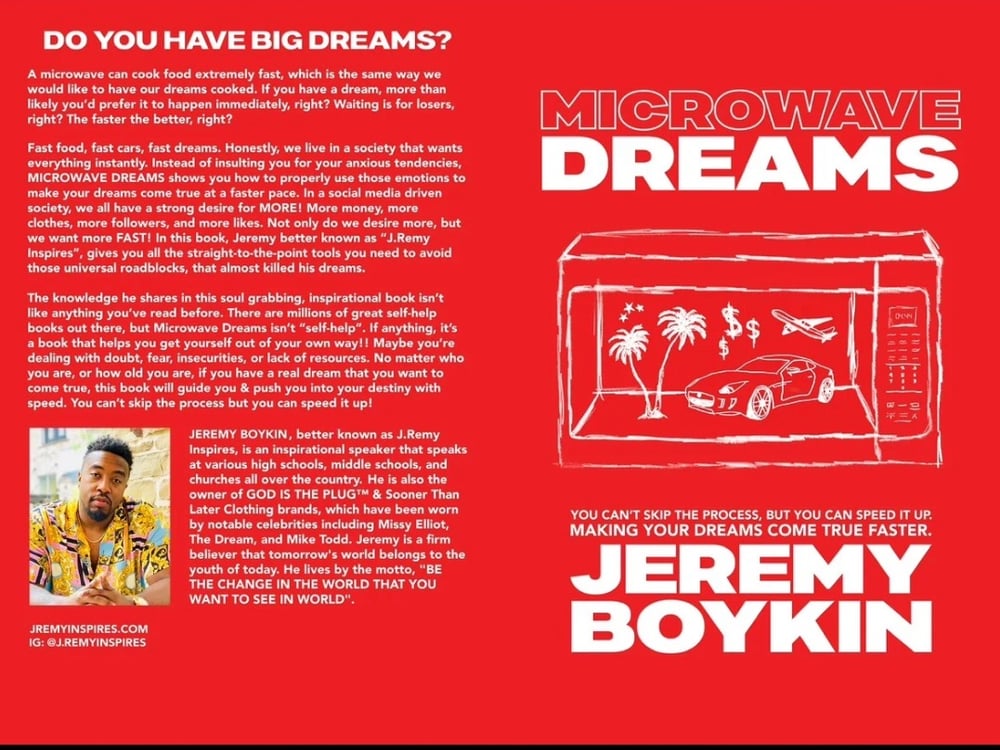 Microwave Dreams Book (Signed Copy) Only 100 Copies 