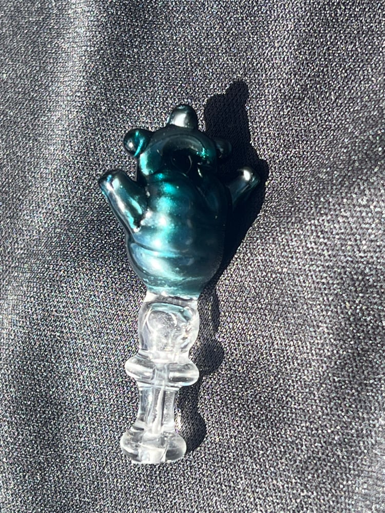 Mettalic Blue Joystick Image 2