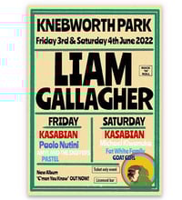 Image 1 of Liam Gallagher Knebworth