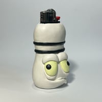 Image 5 of White & Black Bowling Pin 1 Of 1 Clay Lighter Case