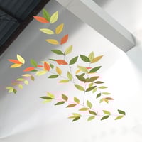Image 1 of Sunflower | Stylized Leaf Mobile