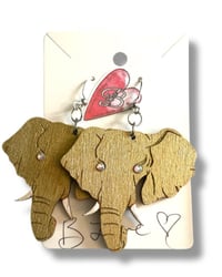 Image 3 of Elephant Earrings