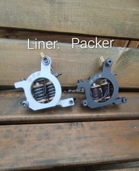 Image 1 of 7& half layer 32mm coils White Liner & Black Packer tattoo machines 