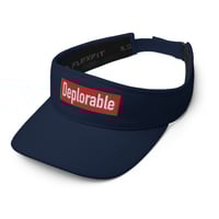Image 2 of Deplorable MAGA Trump - Visor from PatriotsCo.com
