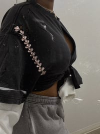 Image 4 of R Baby Pink Eagle Tie Tee 