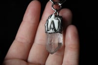 Image 12 of Dead Good quartz and fox tooth Soldered chunky Amulet