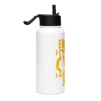 Image 2 of EVOLVED SOUL Stainless steel water bottle with a straw lid