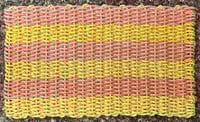 Image 1 of Orange & Yellow - Two Tone - 35 Fathom - Lobster Rope Mat