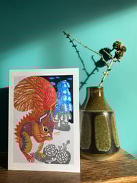 ‘Red Squirrel’ card (single/pack)