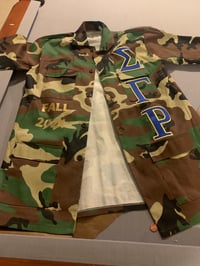 Image 1 of Greek camouflage custom jacket