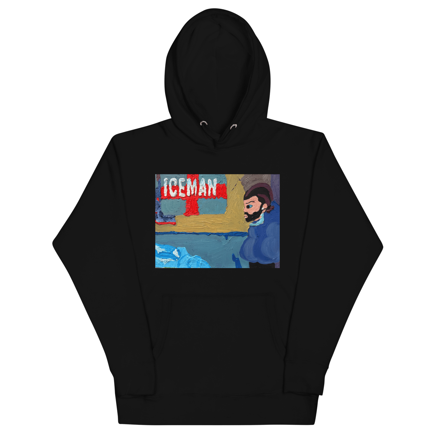 Image of Icey Hoodie Frame 02 Oil Paint Series 