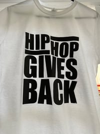 Image 1 of HHGB Letter Tee - White & Black Tee