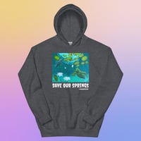 Image 3 of Creature from the Black Lagoon Florida Springs | Save Our Springs Hoodie