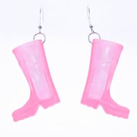 Image 2 of Hot Pink Rubber Boots🌧️