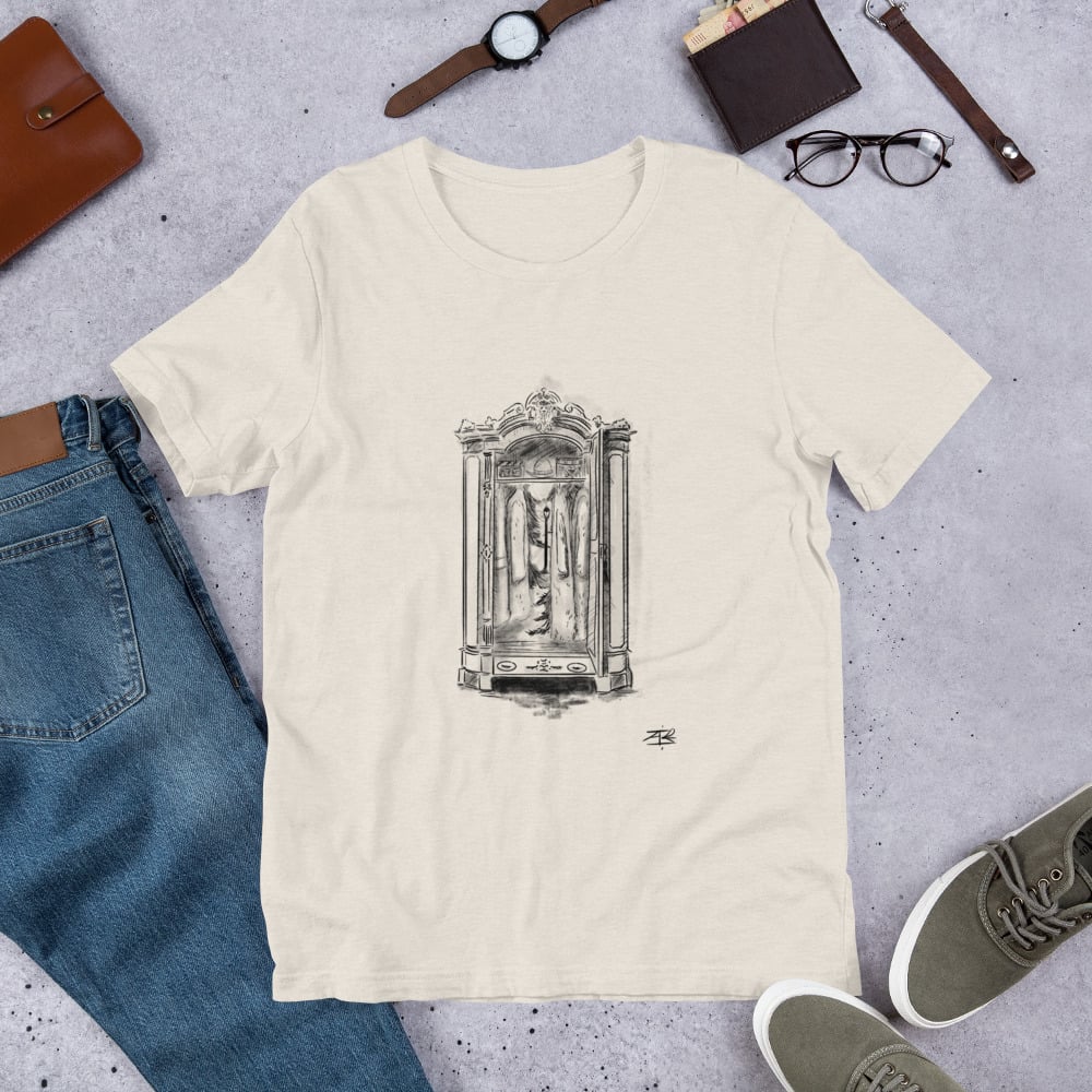 The Lamppost Tree Unisex t-shirt