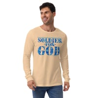 Image 4 of Soldier For God ICE Unisex Long Sleeve Tee