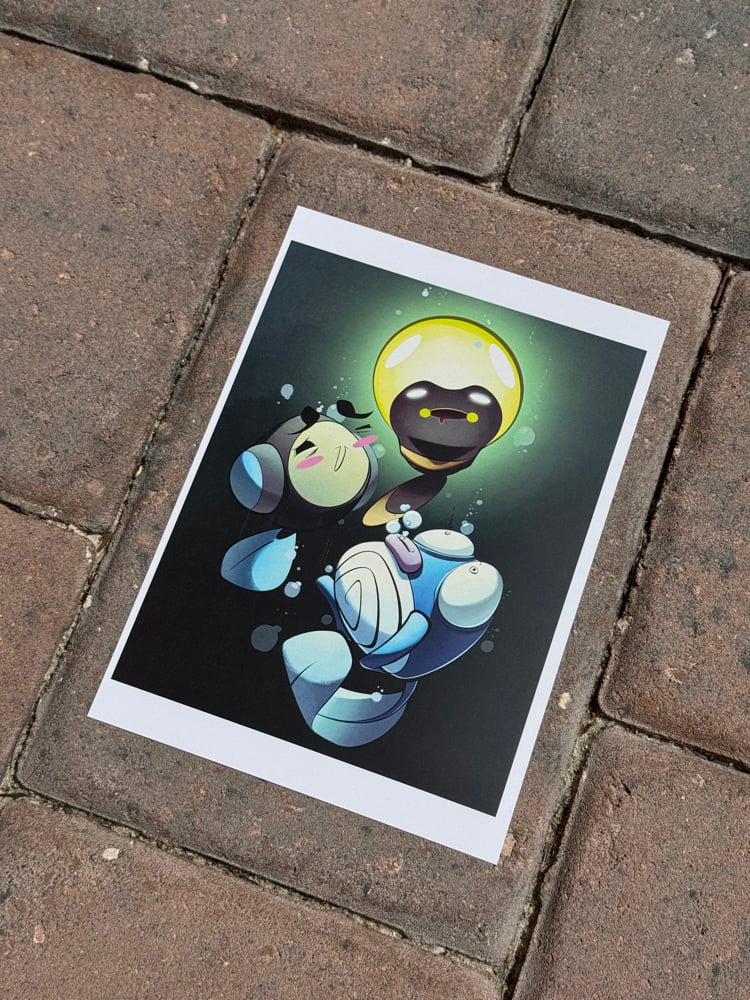 Image of I Love Lamp Art Print