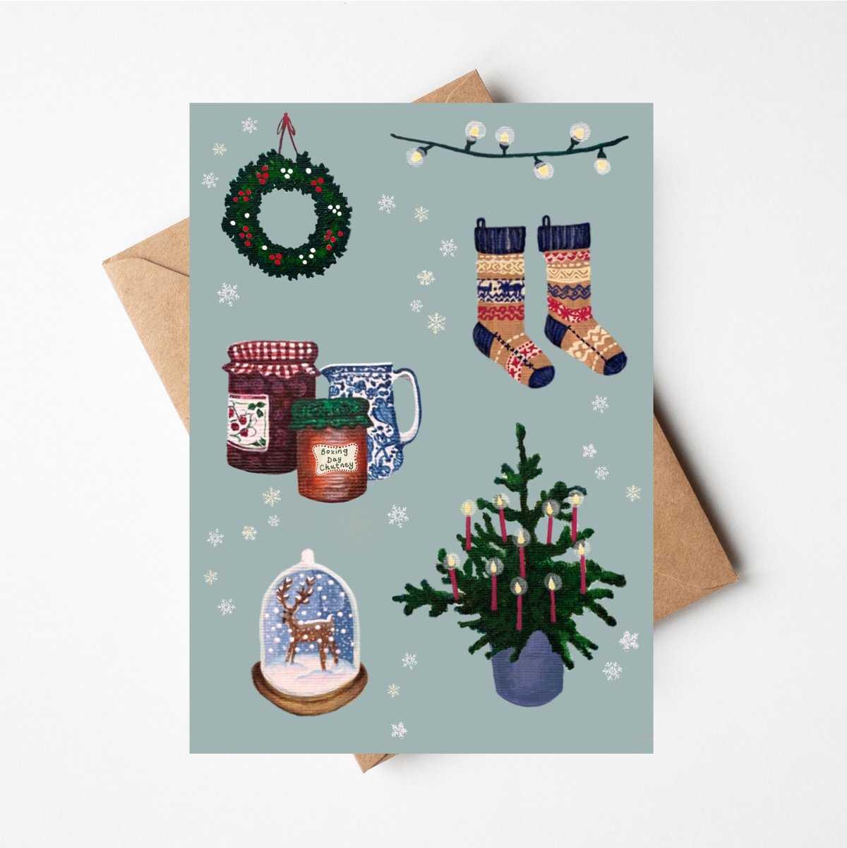 Cosy Christmas 6 Card Bundle