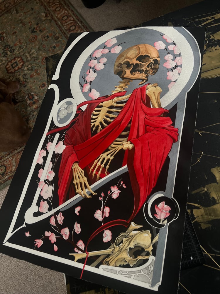 Image of “Carry Me Home” original painting in colour