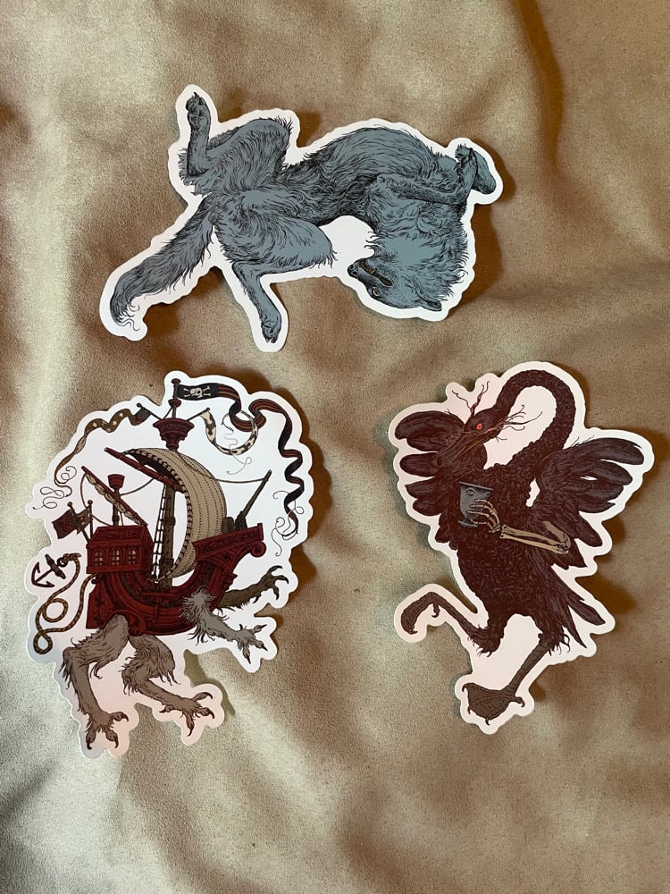 Image of New Beasts stickers