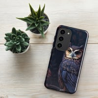 Image 1 of Baroque Style Gothic Inspired Owl Oil Painting Tough case for Samsung®